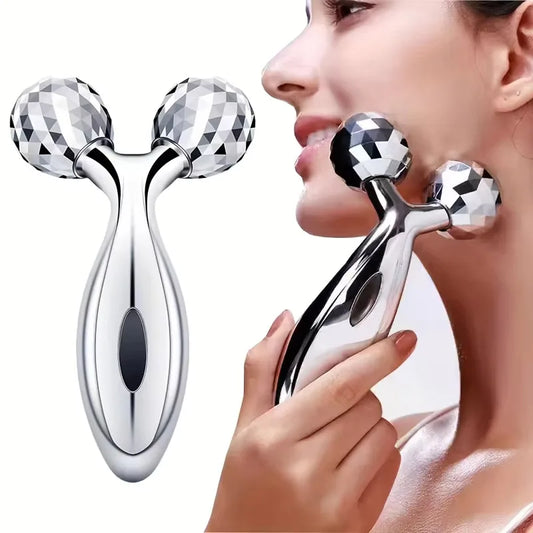 3D Face Roller Massager For Women Men